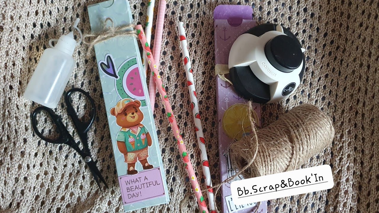 Tuto : Pochette pour crayons et/ou pailles - 265