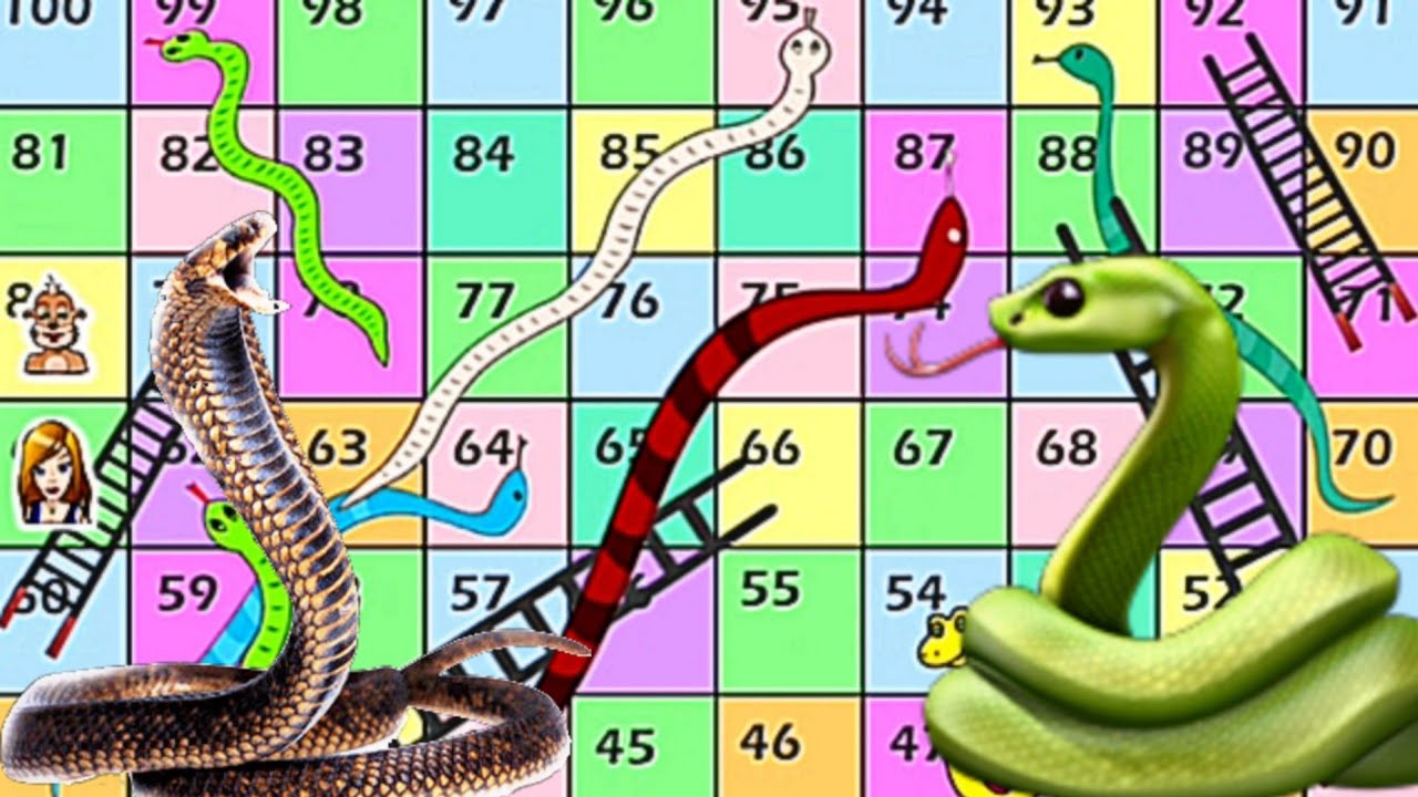 SNAKE AND LADDER 🐍🪜 SNAKES AND LADDERS GAME | SNAKES AND LADDERS GAMEPLAY | GAME |