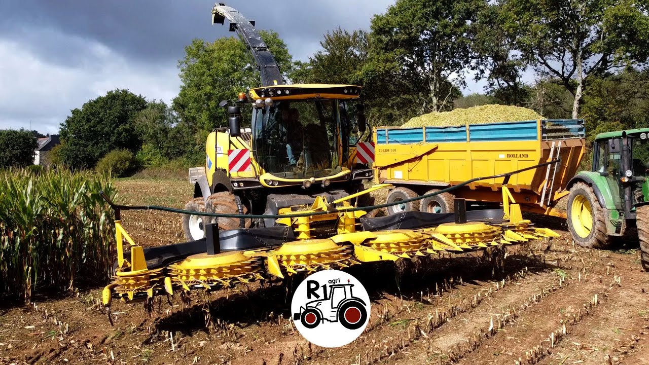 🌽🌽NEW HOLLAND FR 780 LA NOUVELLE ENSILEUSE DE L'ETA DE L'ELORN ENSILAGE DE MAIS 2022