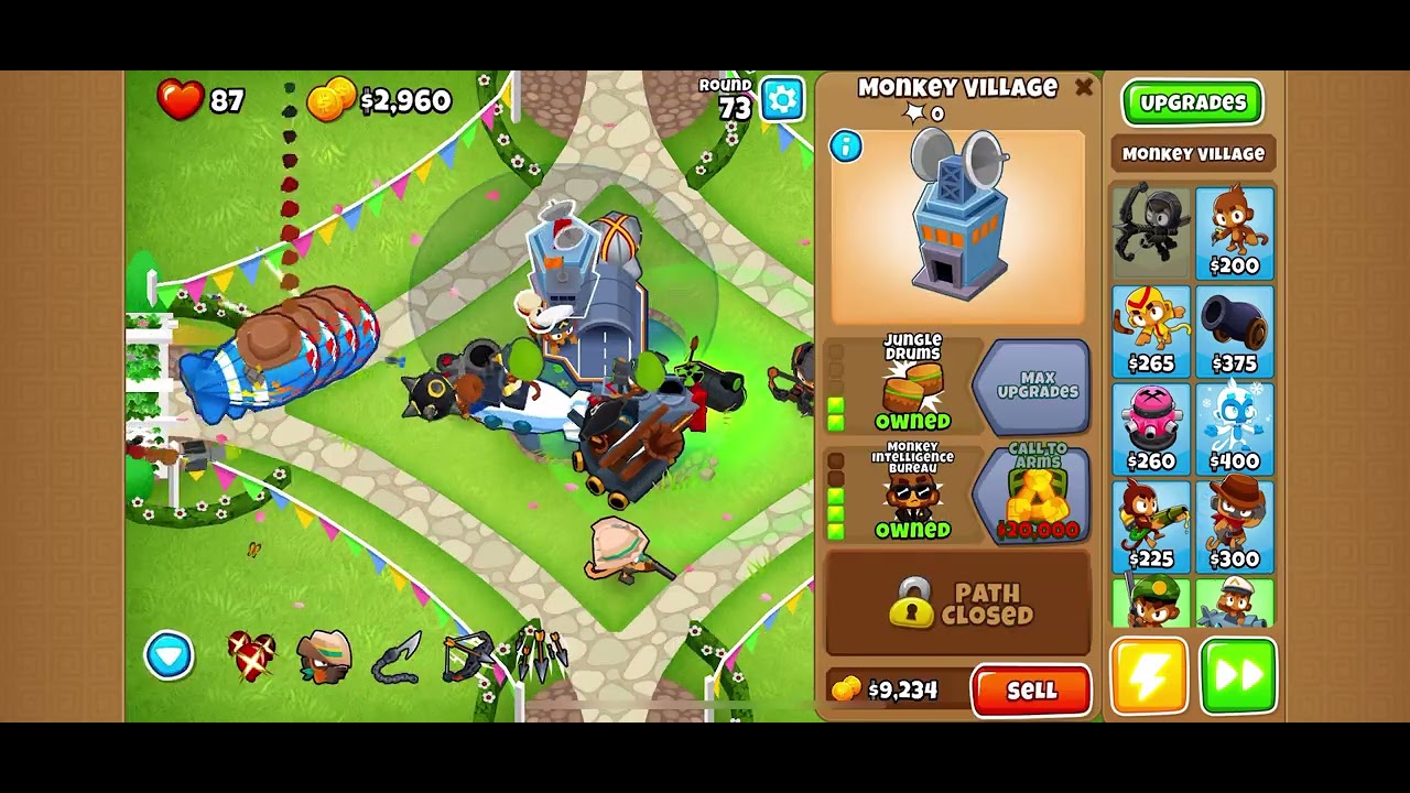 I ended up beating the event! BTD6