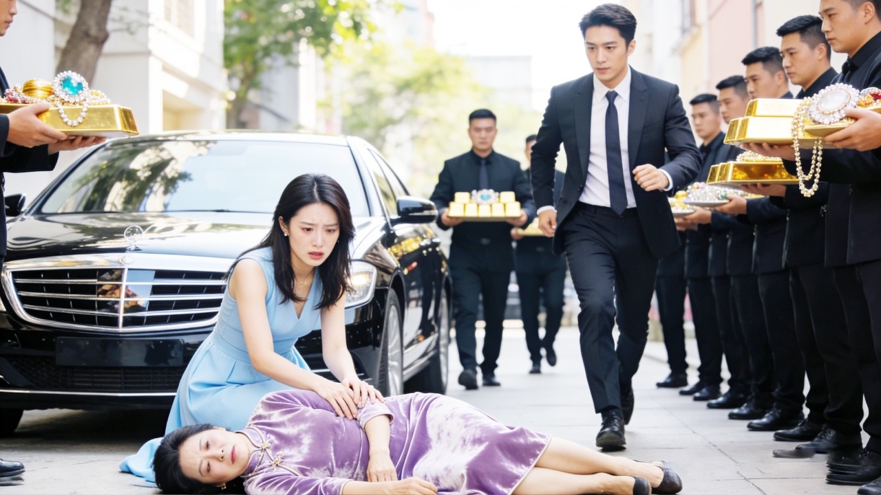 A poor girl helped an old lady! The CEO was touched and spoiled her every day!