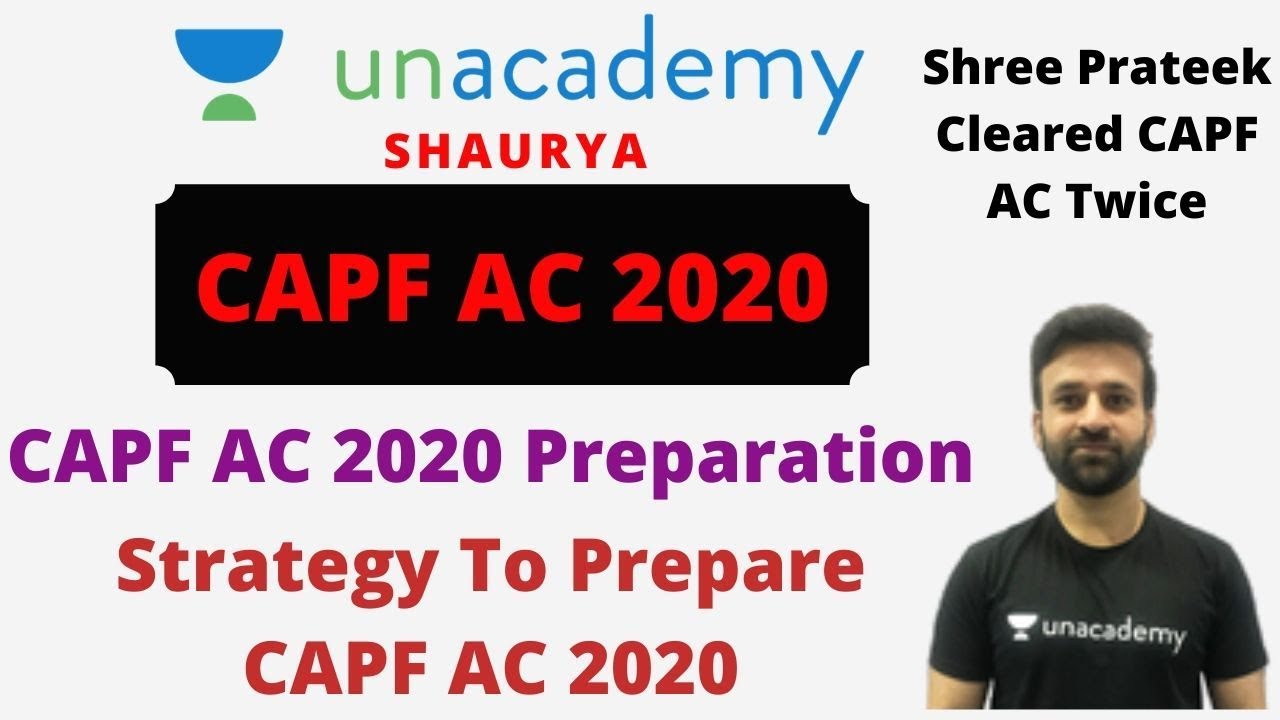 CAPF AC 2020 Preparation | Strategy To Prepare CAPF AC 2020 | By CAPF Cleared Aspirant