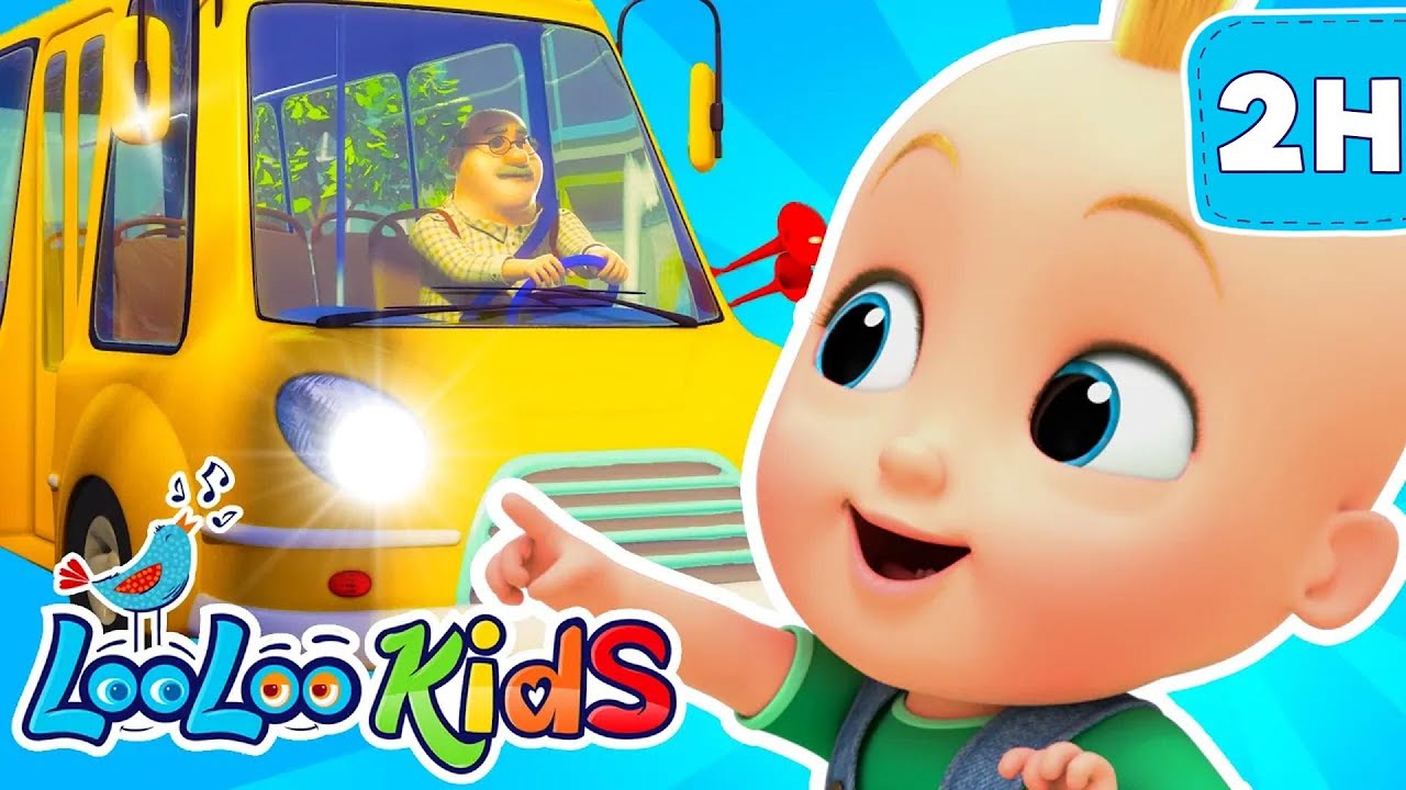 Wheels On The Bus - S4EP41 Dance Along Super Mix - LooLoo Kids Songs for Kids
