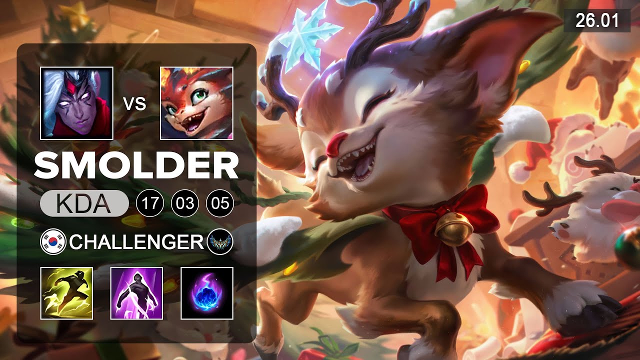 Smolder vs Varus ADC - KR Challenger - Patch 26.01 Season 16