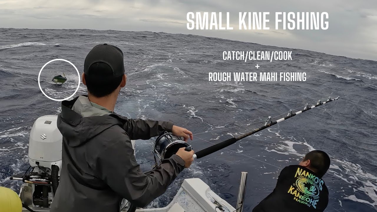 [SMALL KINE] ROUGH WATER FISHING + Catch/Clean/Cook