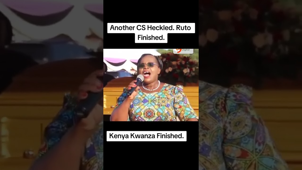 Breaking. Another Ruto's CS Heckled in Kitui #leemakwiny #kenyanews #citizentv