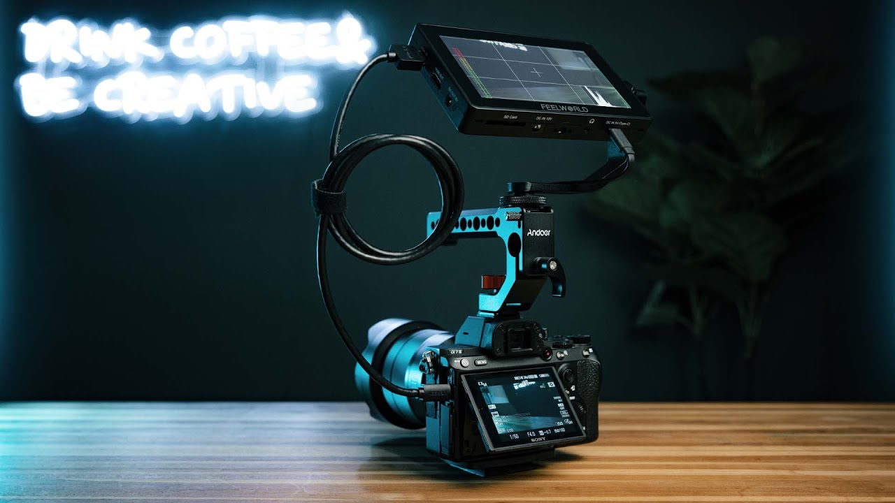 Monitor Feelworld F6 Plus + Sony A7III