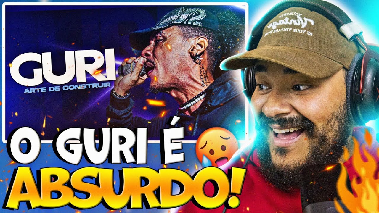 PRIMEIRA VEZ REAGINDO A GURI A ARTE DE CONSTRUIR RIMA