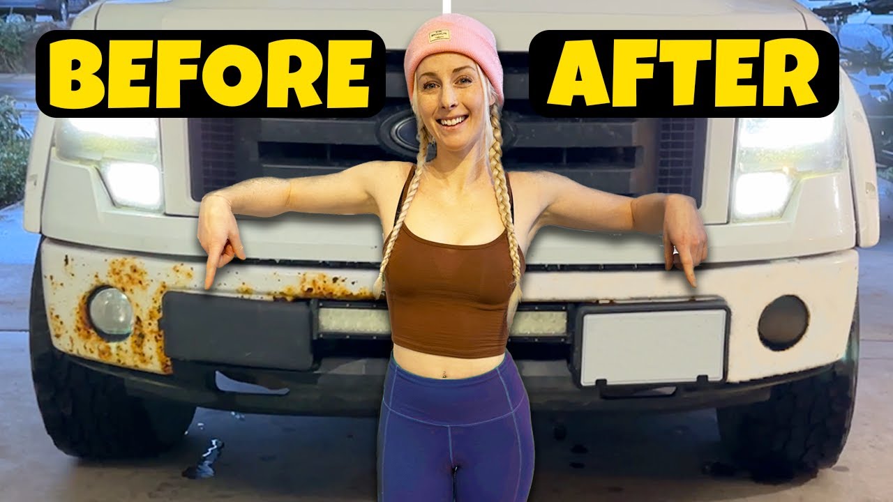 My Biggest Project Yet (GIRL BUMPER RESTORATION)