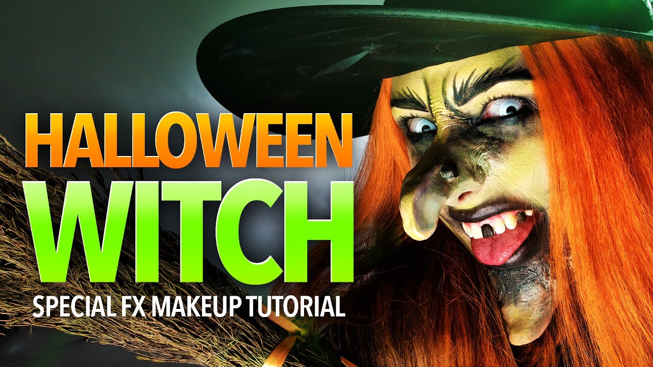 Halloween Witch SFX Makeup Tutorial