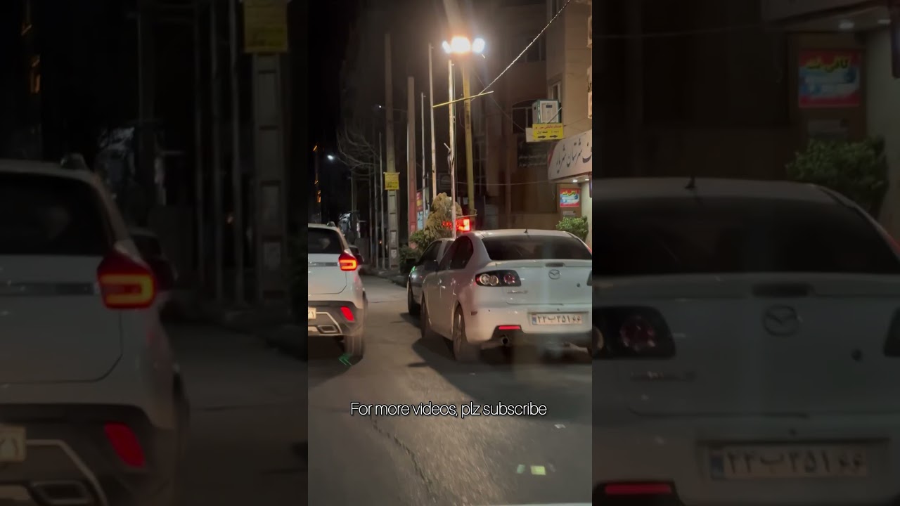 The beautiful shahriar city of tehran, iran | #nightdriving #nightdreammusic #shahriar #nightsounds