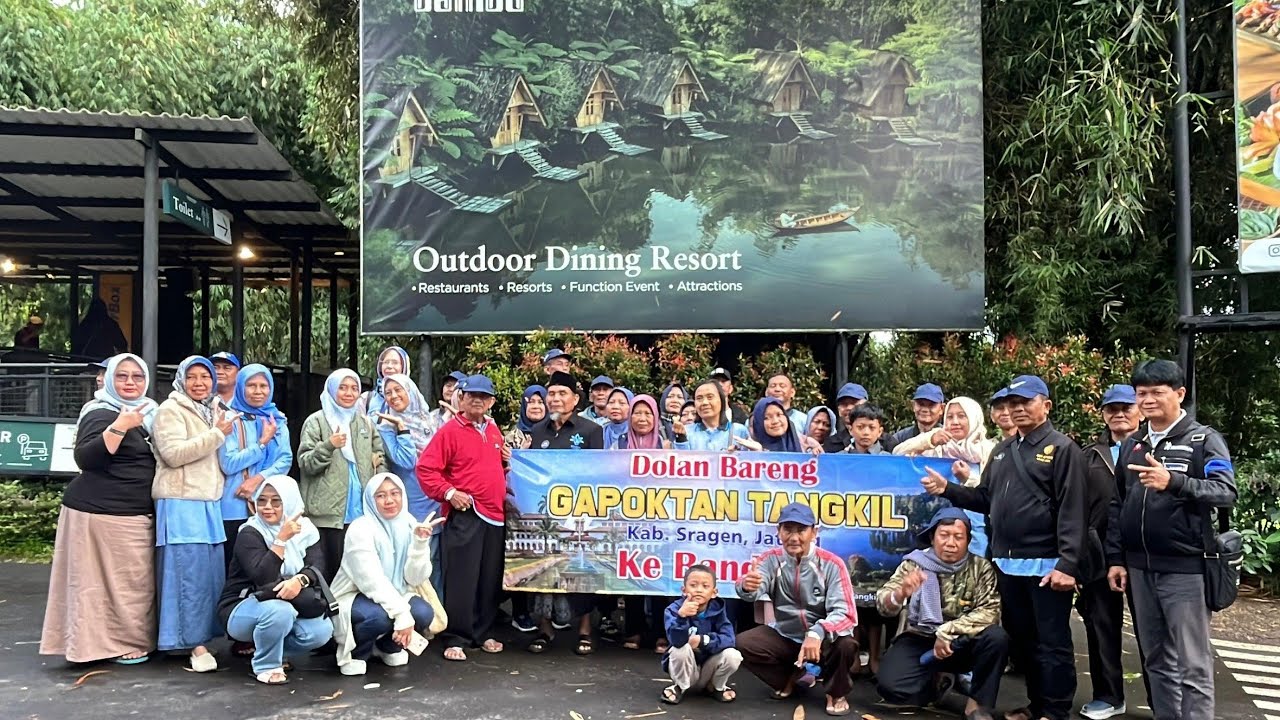 DOLAN BARENG GAPOKTAN TANGKIL Kab. SRAGEN KE BANDUNG!! #satuempattour 