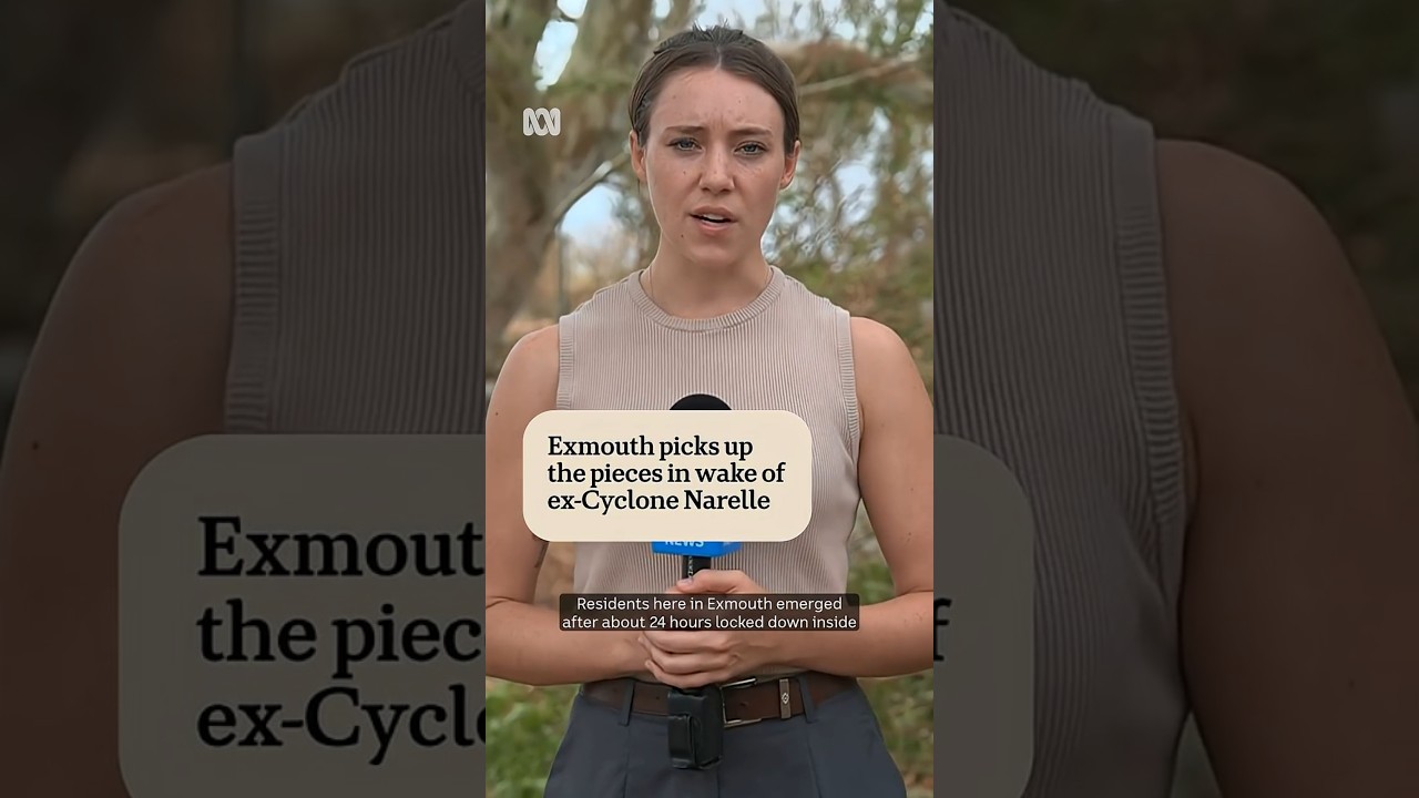 Exmouth picks up the pieces in wake of ex-Cyclone Narelle | ABC NEWS