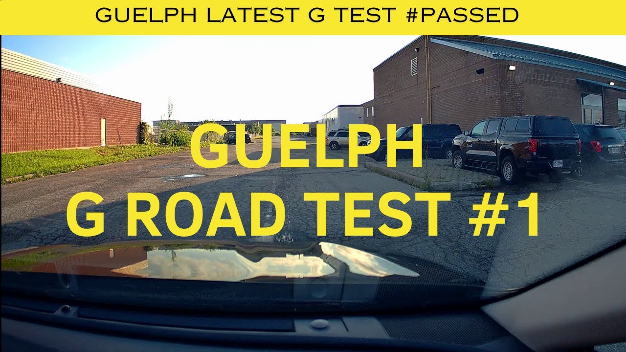 Guelph G Drive Test Route | 2024 | Latest Route 1 | Passed | 4k