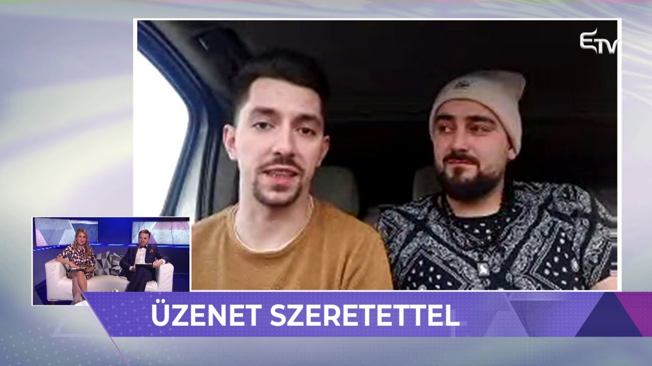 Üzenet szeretettel: Nicuta Alin és Pál Andor, a 4S Street zenekar tagjai a vendégeink