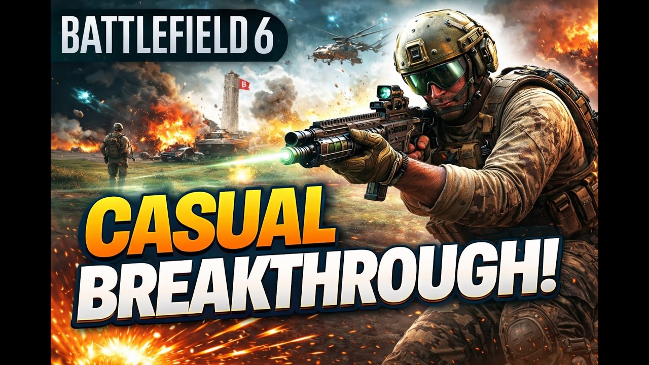 Battlefield 6 Gameplay | Casual Breakthrough Chaos 😎 | Mallu Gamer