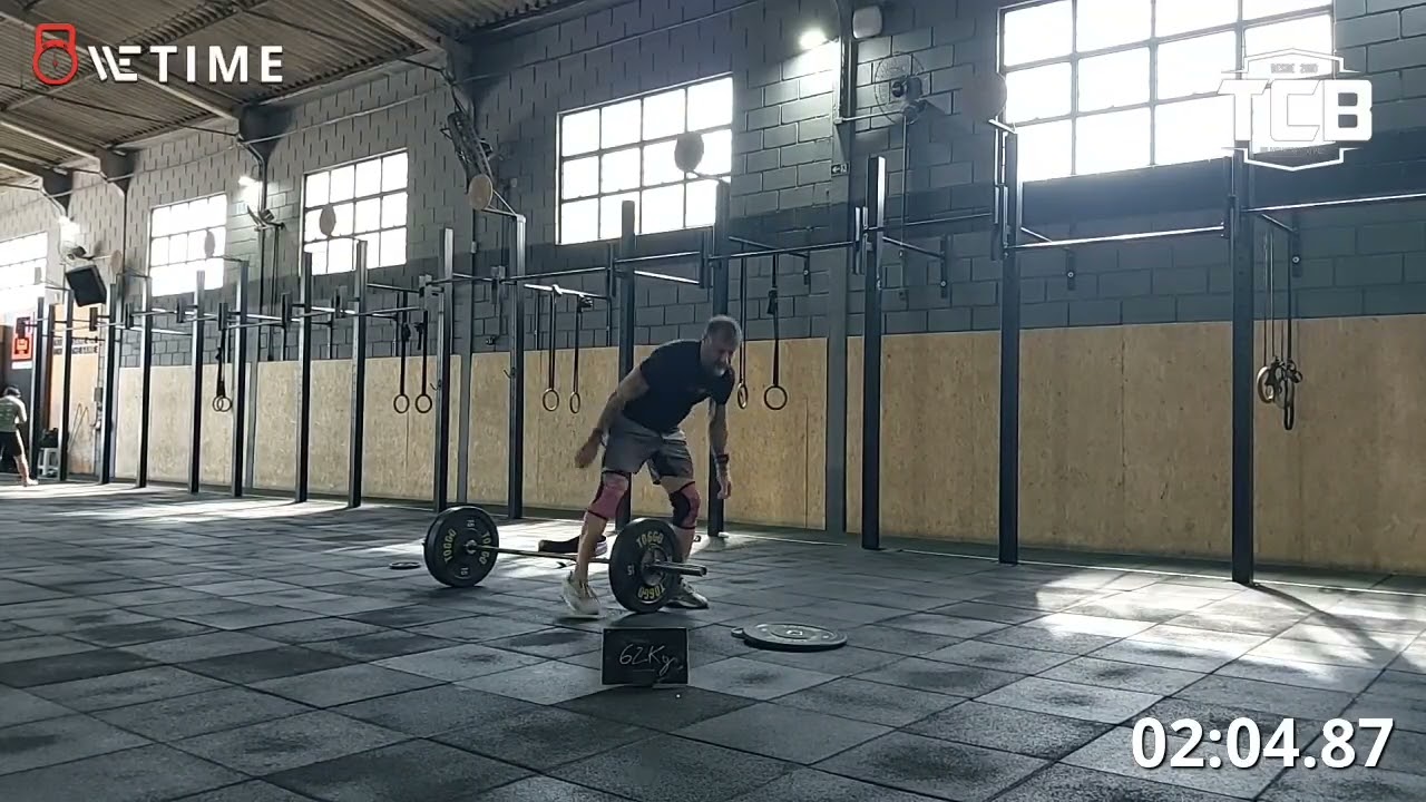 TCB 2025 - MARCO MAURO- Prova 25.5  A/B - CROSSFIT 828 - MASTER 50-54