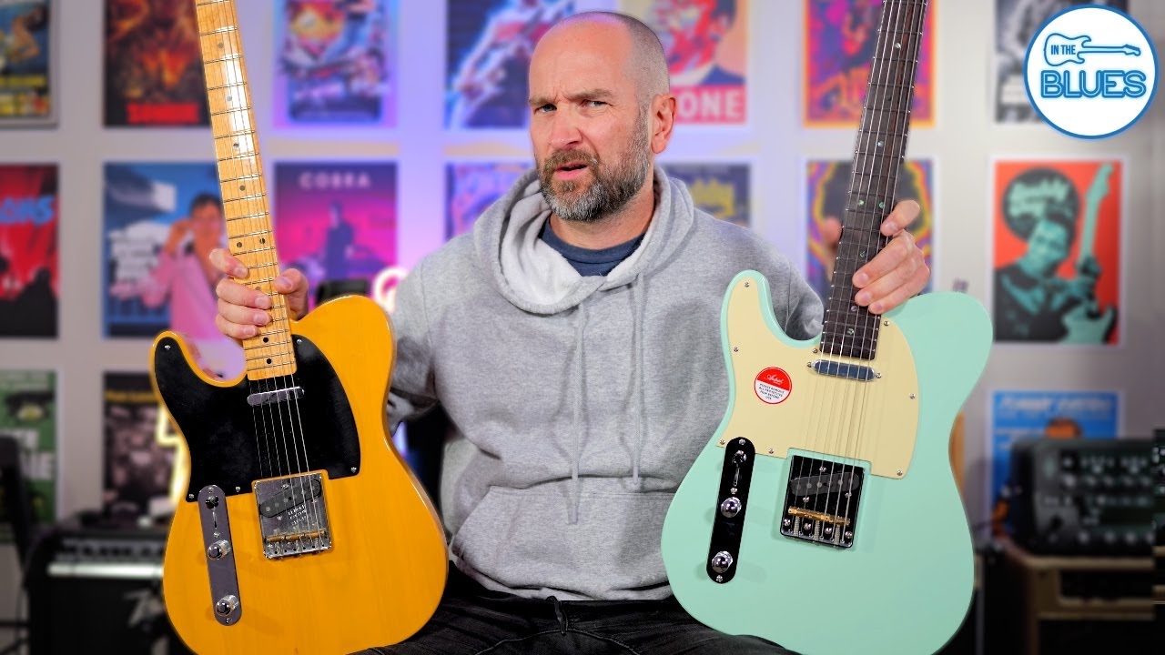 Мой дорогой Fender Telecaster против бюджетного Telecaster! (Чувствуете разницу?)