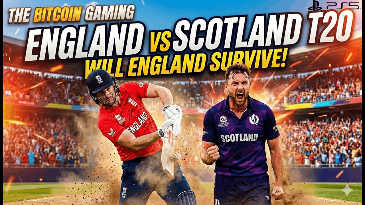 England vs Scotland | England OUT or NOT | T20 2026 | UltraHD 4K60FPS Gameplay | PS5