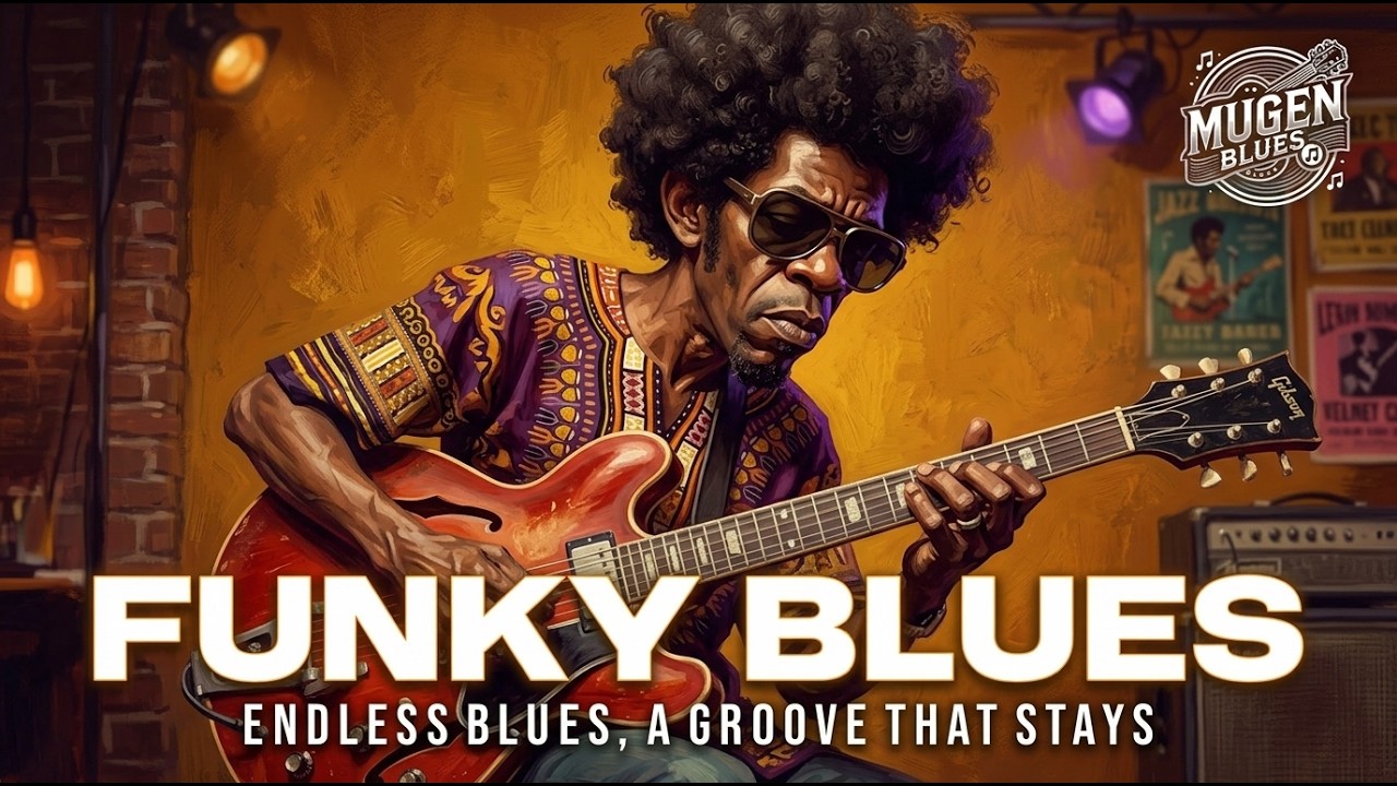 🔥 The Funkiest Blues Guitar Groove Ever Recorded | Funky Blues Mix