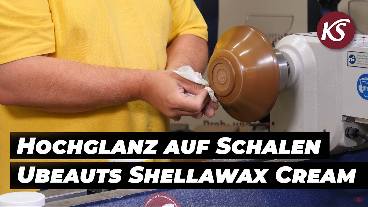 Schalen grundieren und auf Hochglanz polieren mit Shellawax Cream von Ubeaut