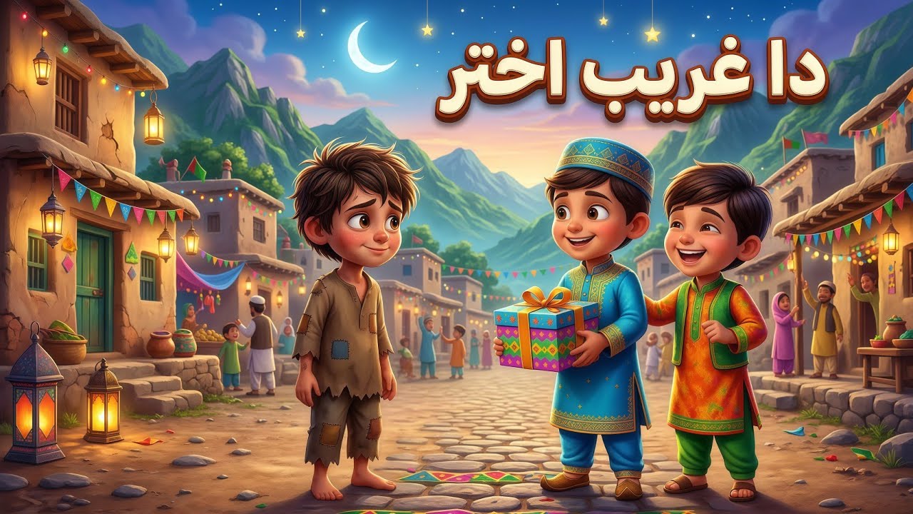 Poor man eid||mohmand cartoon|| دا غریب اختر