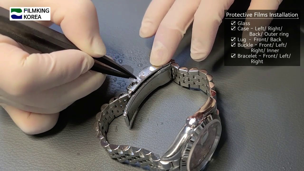 [Film Installation] Rolex Datejust 36mm 126234 Watch Protective Film [INNOVSHELL]