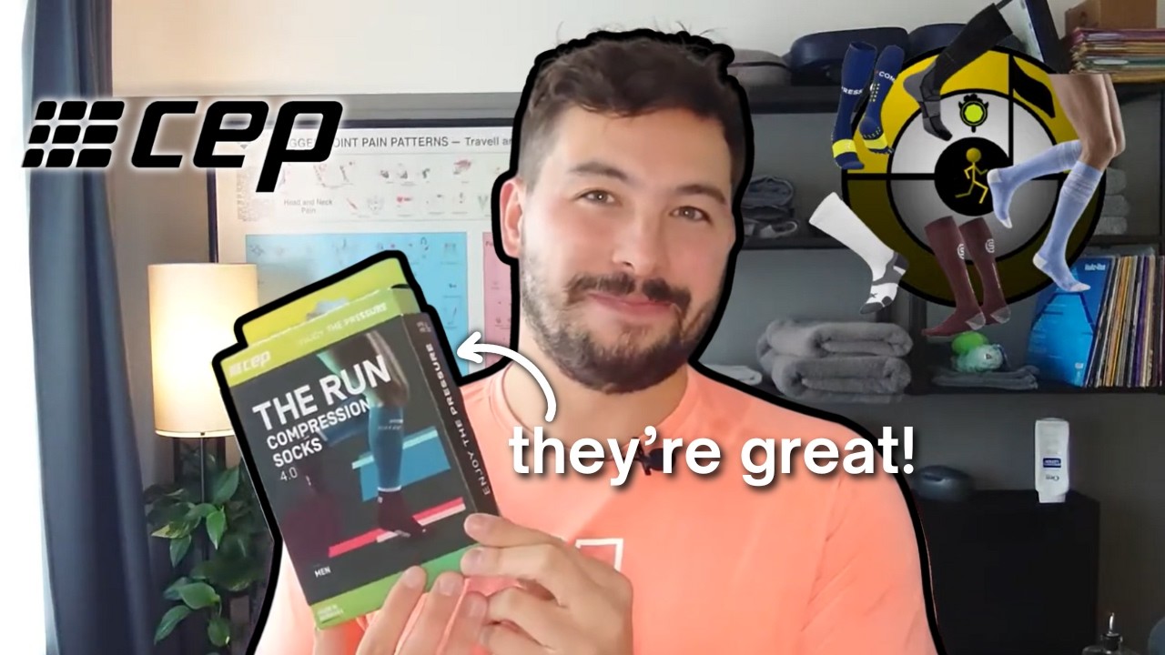Sneak Peek - CEP The Run Socks Tall Review 🧦| A 3CReview Video 🏋️| Knee Length Compression Socks