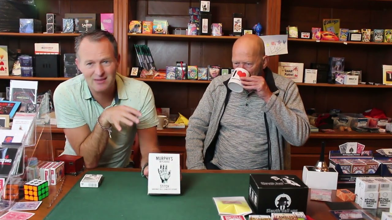 Magicshop TV deel 159 met o.a. Multipl. rabbits, Sleuth ball, Stitch (*) en kaart naar plafond