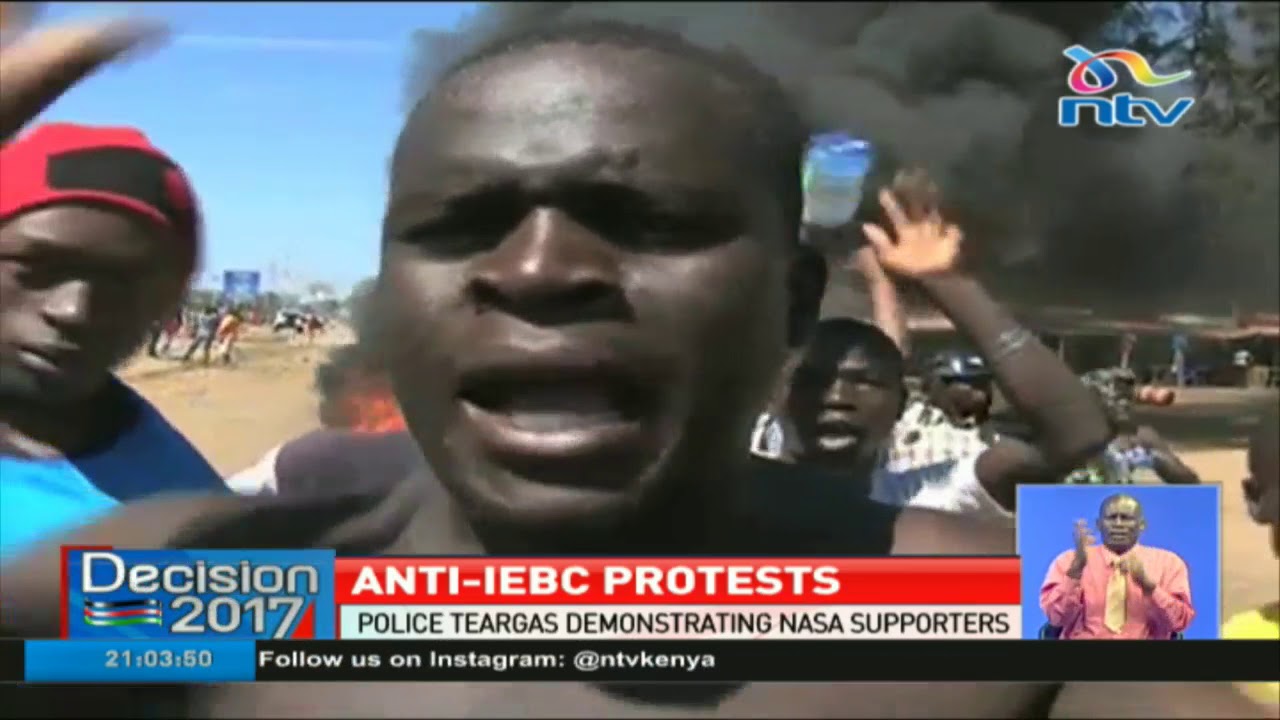 Anti IEBC demos paralyse business in Kisumu