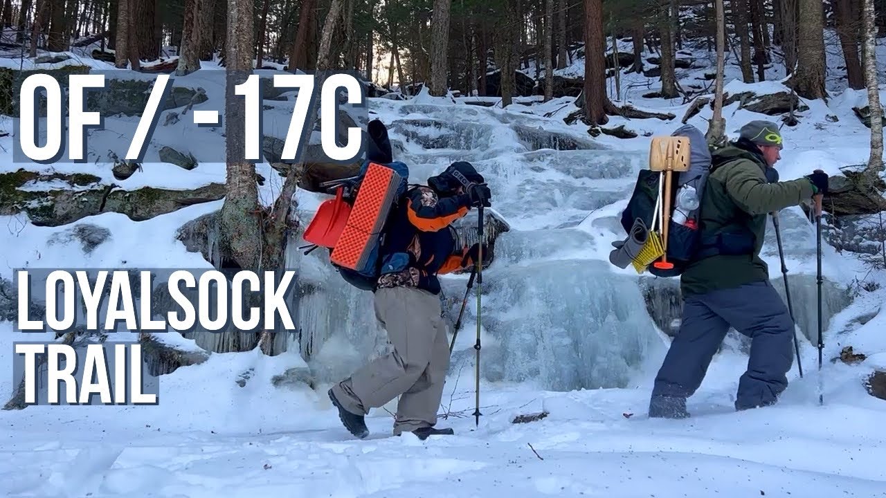 Winter Camping In 0F / -17C - Loyalsock Trail 2022