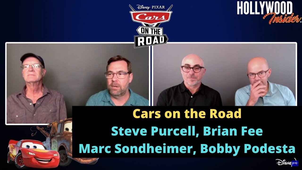 Steve Purcell, Brian Fee, Marc Sondheimer and Bobby Podesta Spills Secrets of 'Cars on the Road'