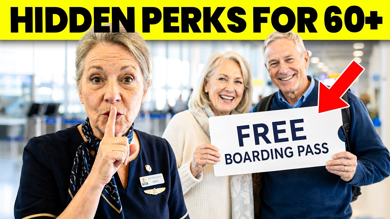 Flying After 60? 7 Airport Perks Almost Every Senior Misses
