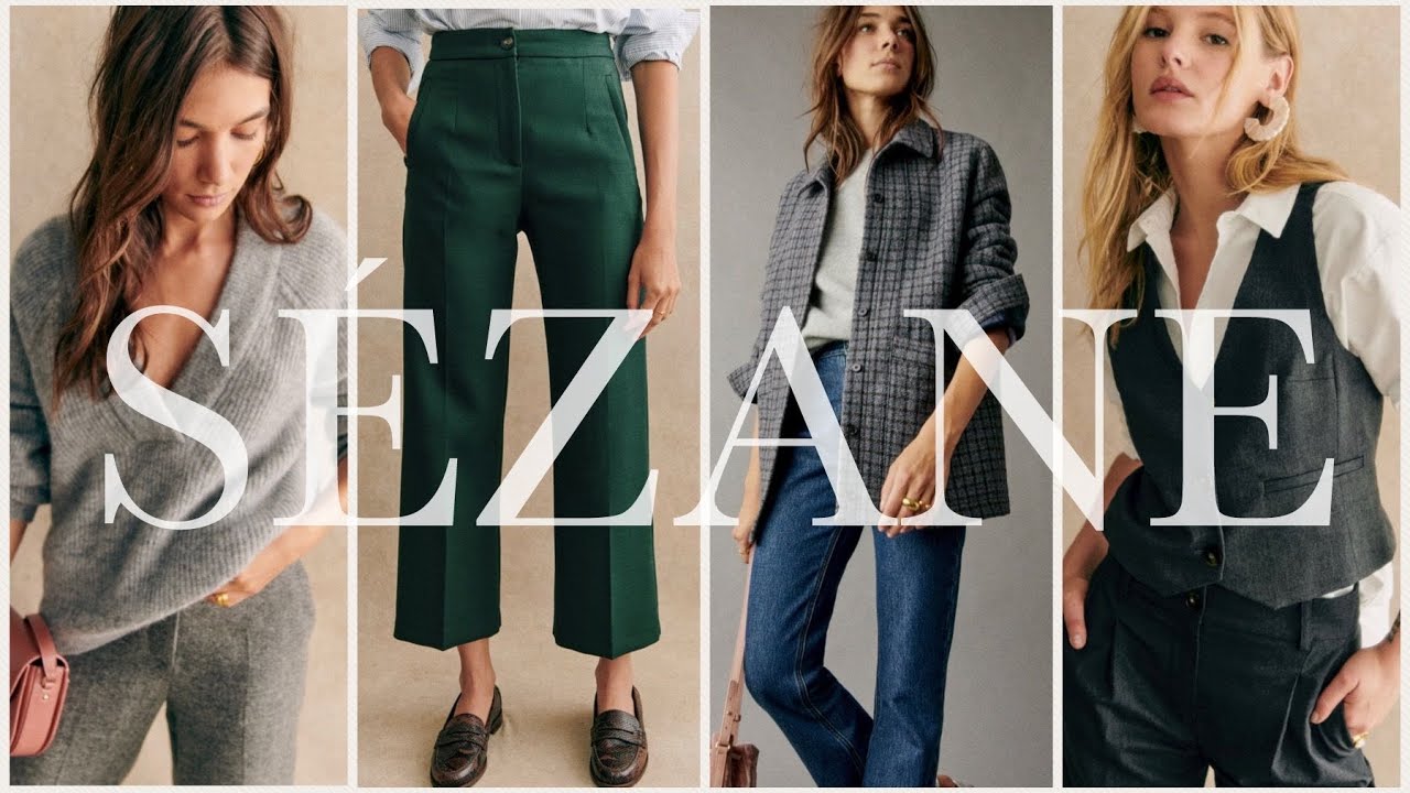 SEZANE Fall Collection 2023  TRY-ON haul | New VIVAIA shoes