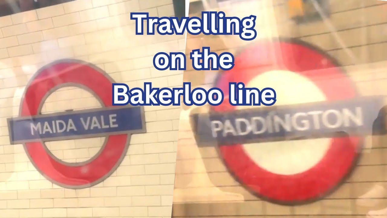 Travelling between Maida Vale to Paddington stations on the Bakerloo Line
