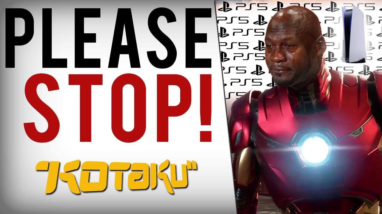 Kotaku's Terrible PS5 Review Complains About White Male President & Real World Problems...
