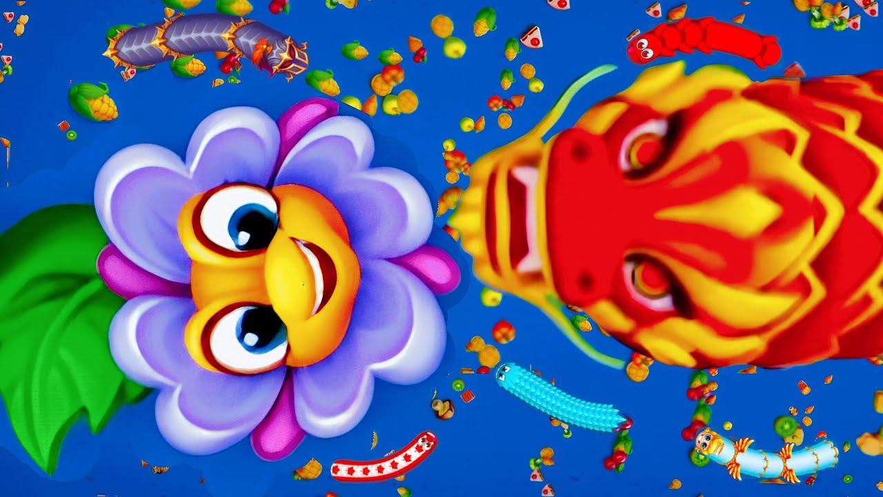 🐍Worms. zone king of snakes🐍👑👈Worms Zone Best Gameplay. !#biggest ABU GAME