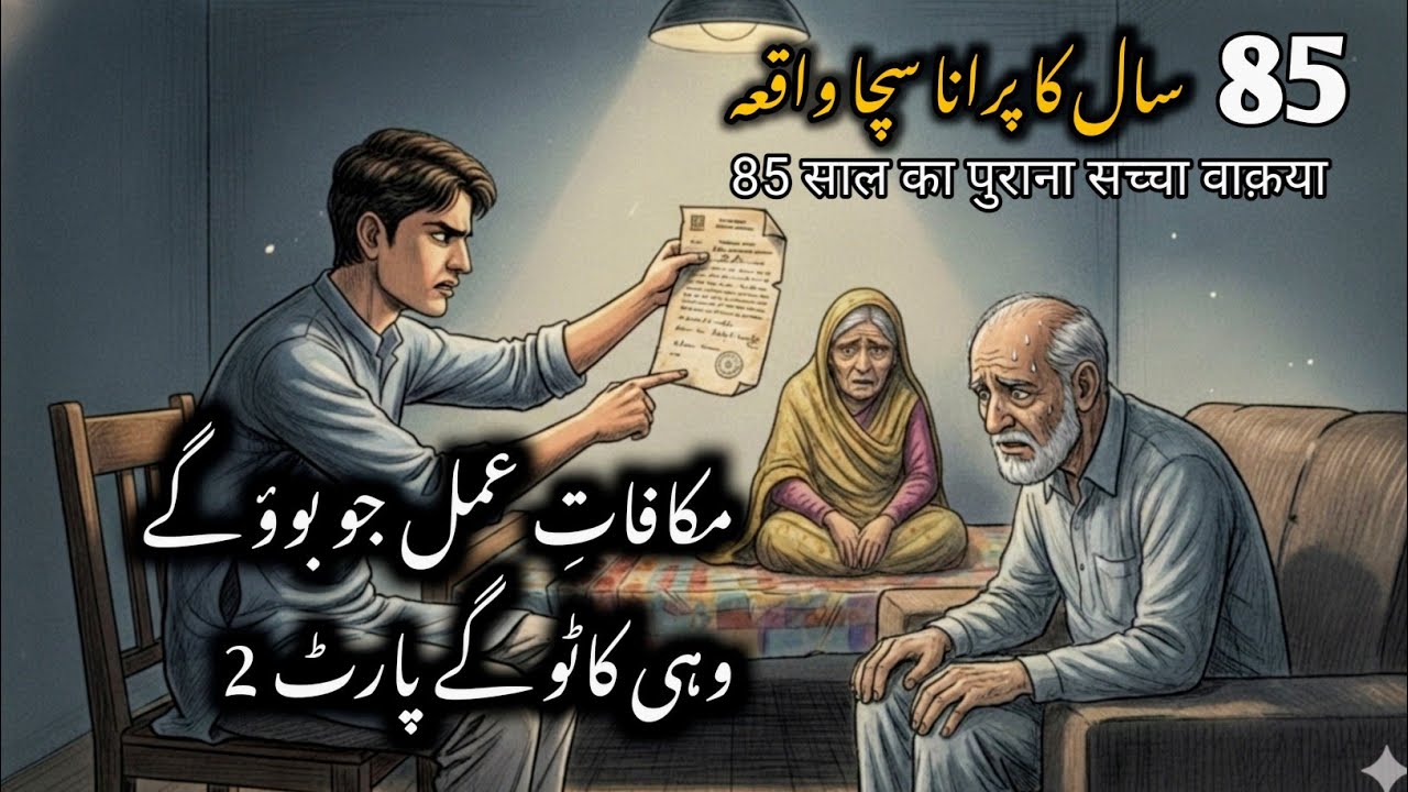 Old Age Home Ka Ticket Part 2 | Mukafat e Amal | Moral Story