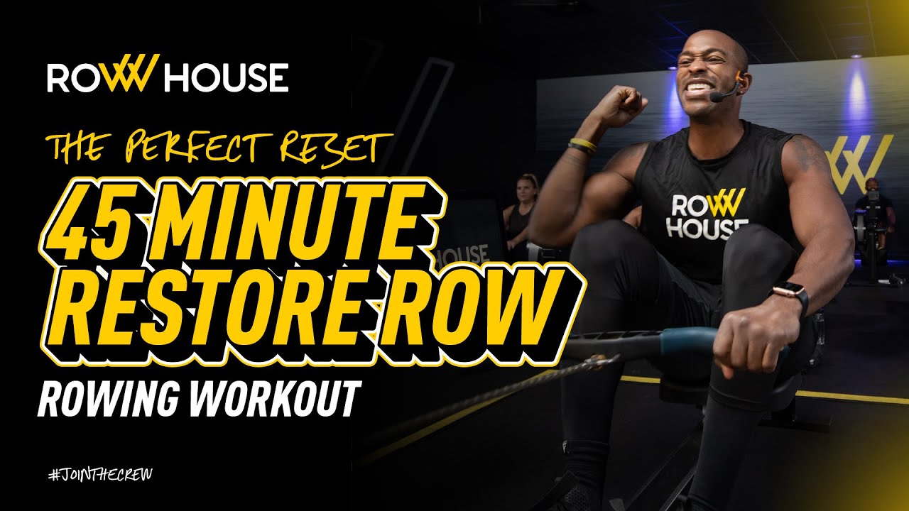 Reset and Recharge Your Body In Under An Hour | Row House 