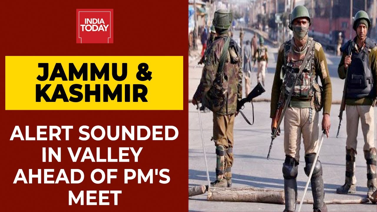 48-Hour Alert Sounded In Jammu & Kashmir Ahead Of PM's Crucial Meet | Breaking News
