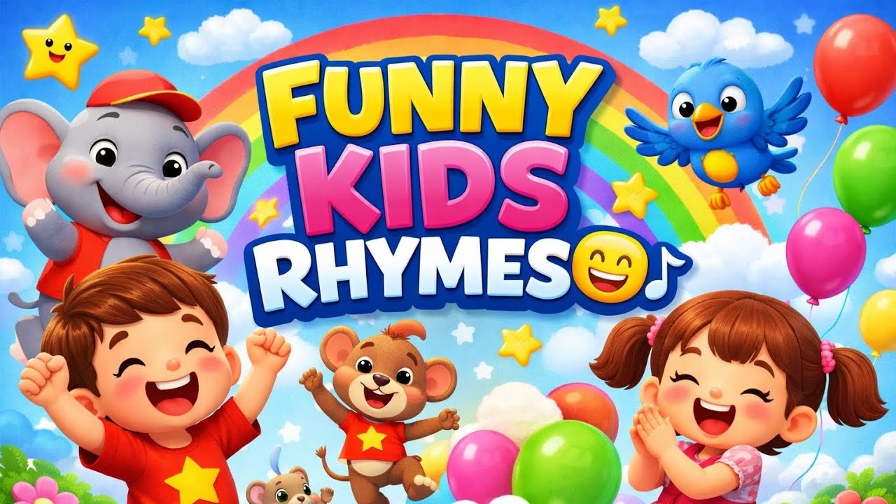 Kids rhymes song . Funny kids rhymes 😎🤣