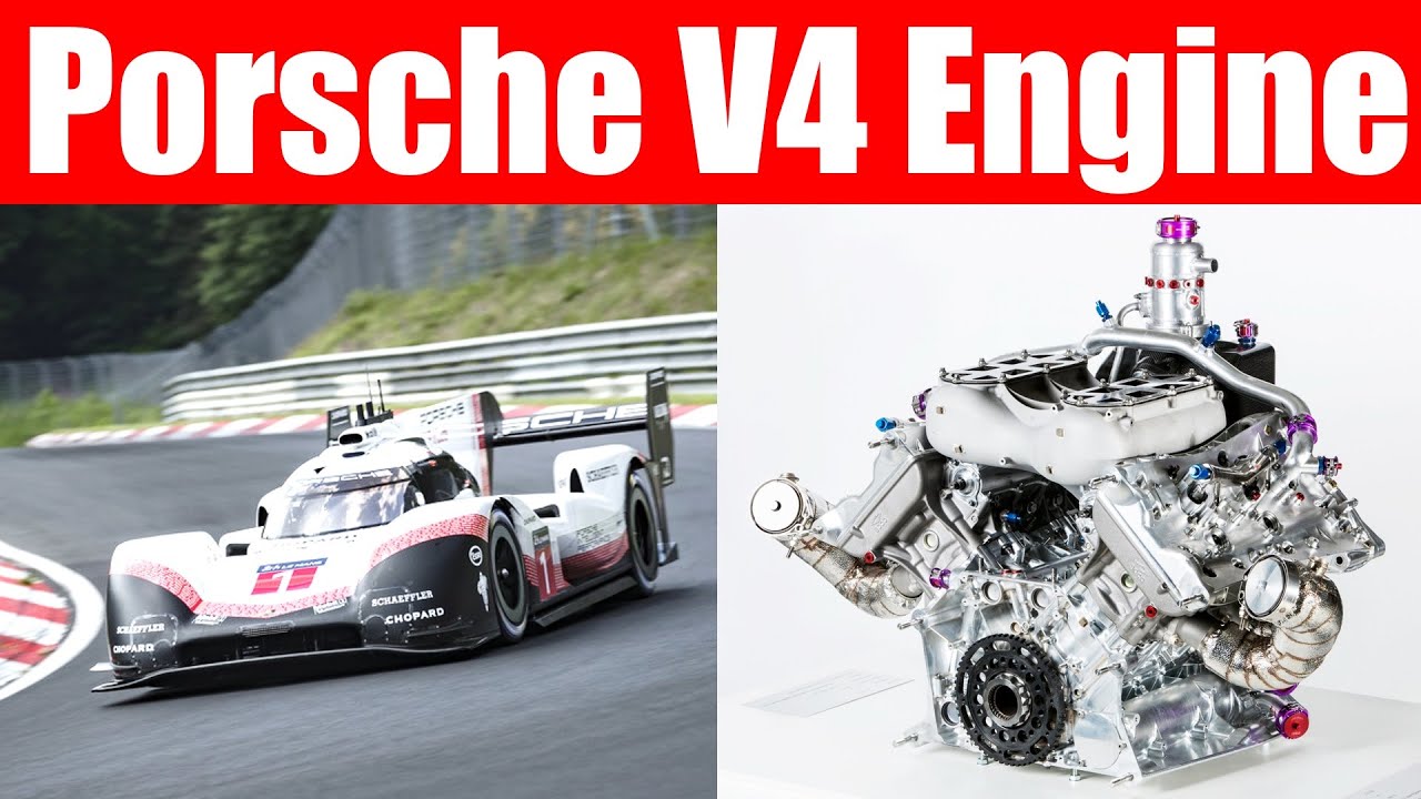 Porsche 919 V4 Engine - Part 1 -  The Impressive Engineering in Detail