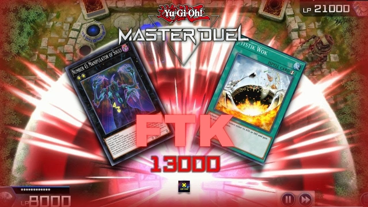 UTOPIA DECK COMBO FTK Manipulator of Souls & Mystik Wok [Yu-Gi-Oh! Master Duel]