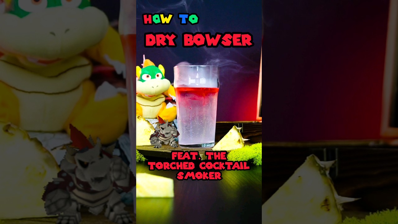 Dry Bowser (Cocktail Inspired by Super Mario)