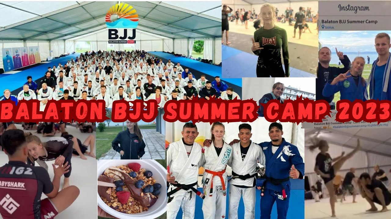 Balaton BJJ Summer Camp 2023 VLOG!!! 📍Siofok,  Hungary 🇭🇺 ♥