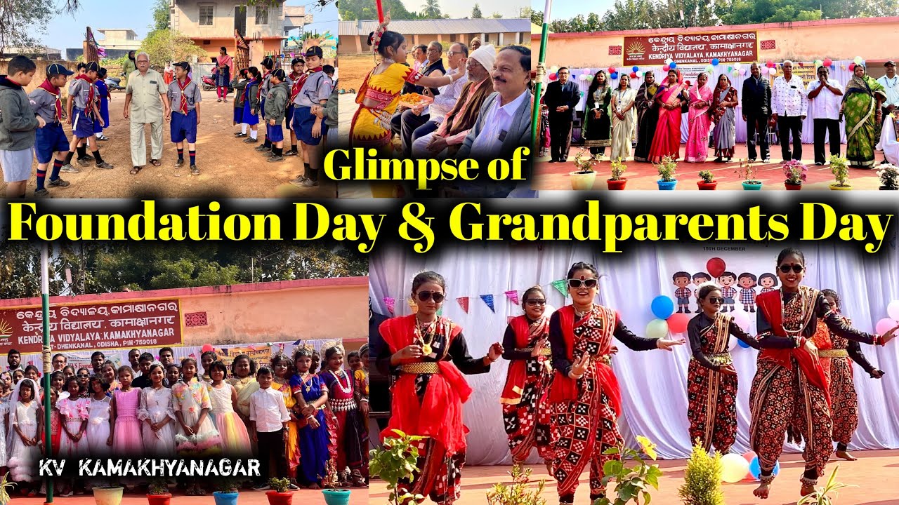Glimpse of Foundation Day & Grandparents Day | KV Kamakhyanagar