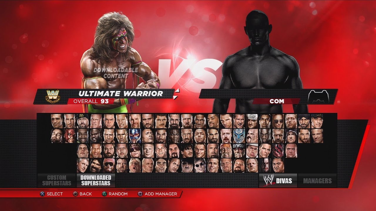 WWE 2K14 Full Roster & Ratings
