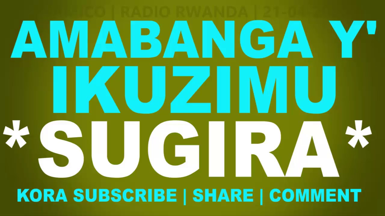 Amabanga y'ikuzimu (Sugira) | Ikinamico ya kera