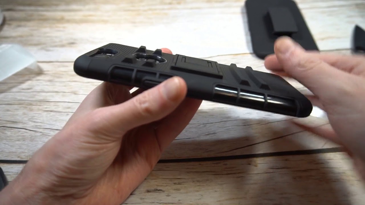 NageBee Heavy Duty Armor Case with Tempered Glass Protector Review