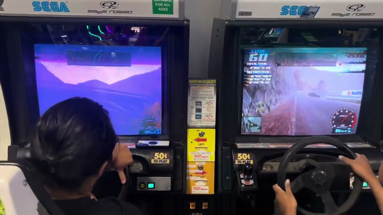 Justin vs Veasna Irohazaka Initial D arcade stage 3